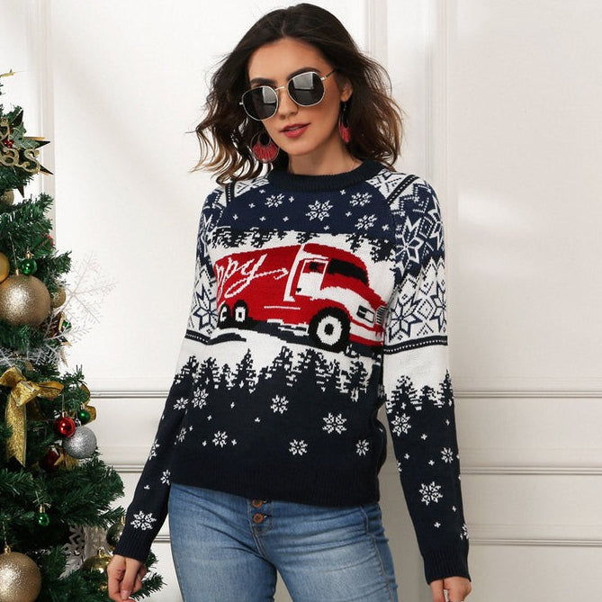 Happy Christmas Ugly Sweater, Ugly Christmas Sweater, Knitted Christmas Jumper