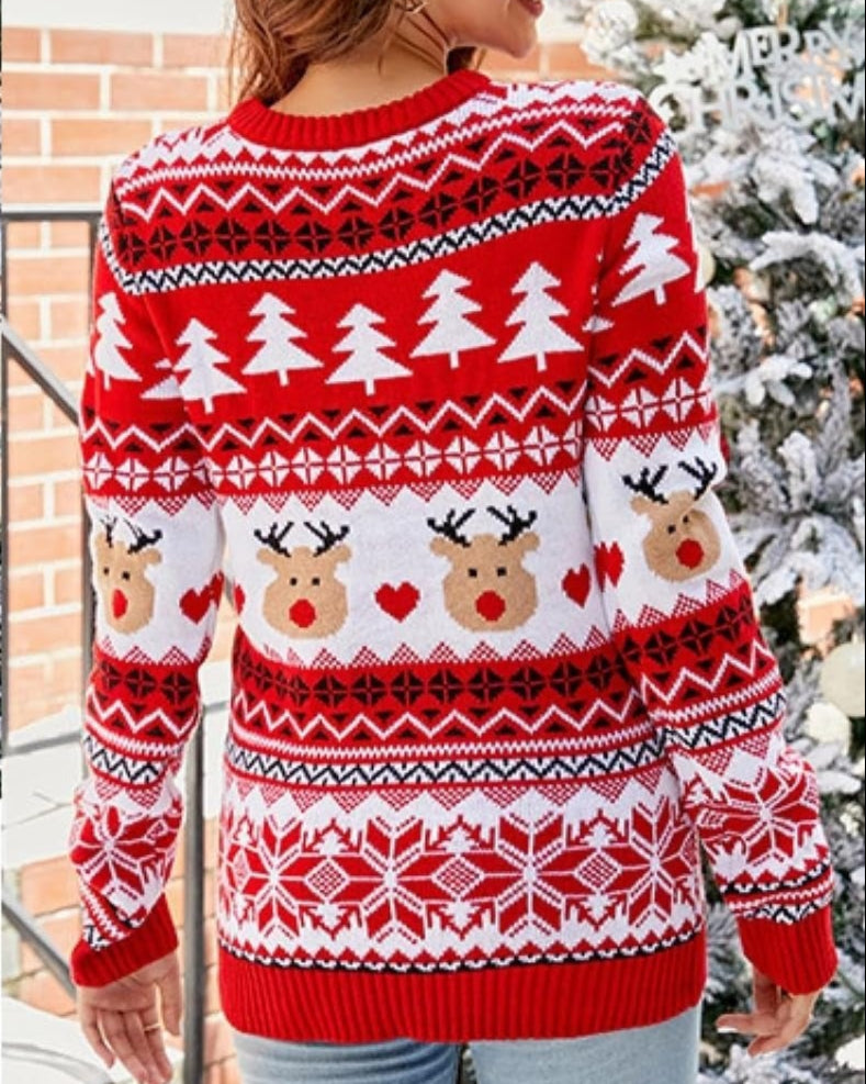 Ugly Christmas Sweater, Knitted Christmas Jumper
